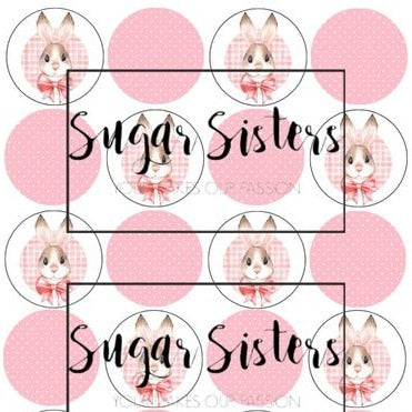 Baby Girl Edible Stickers - (19 Stickers)
