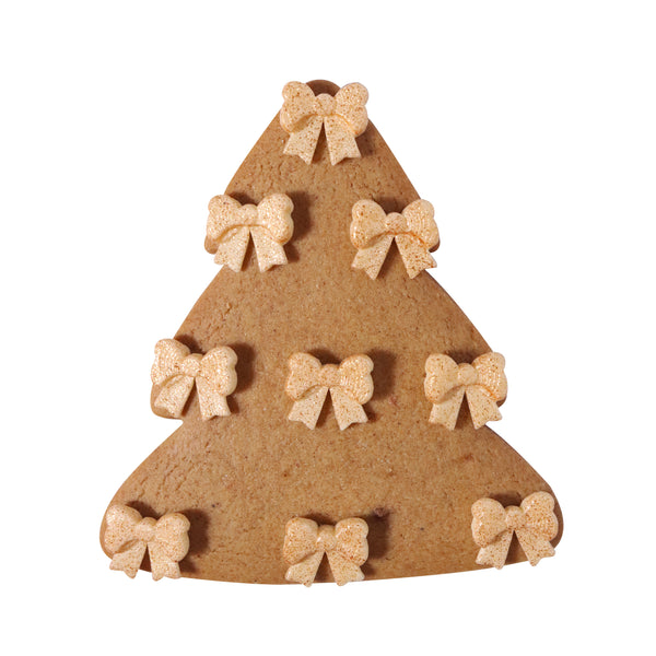 Gold Bow Sugar Decorations Pk  24 PME