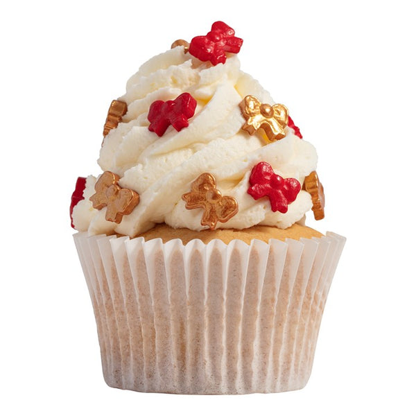 Festive Bow Sprinkle Charms 25g