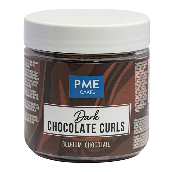 Dark Chocolate Curls 3oz (85g)