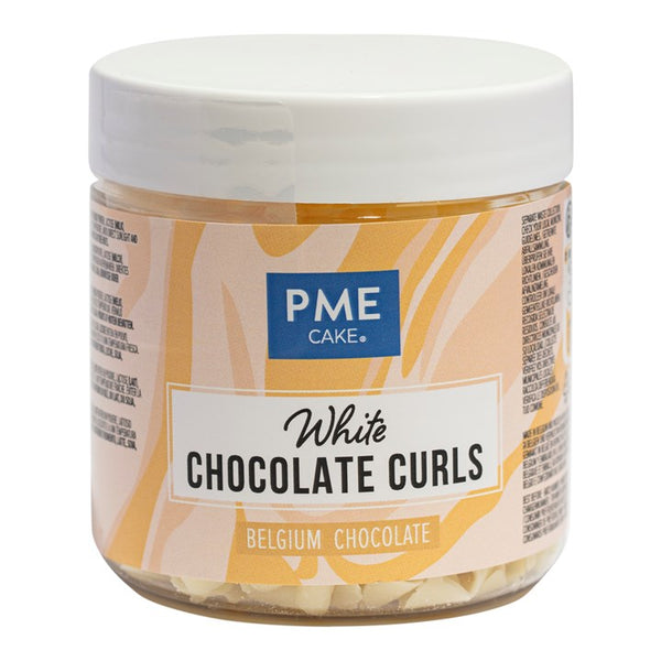 White Chocolate Curls 3oz (85g)