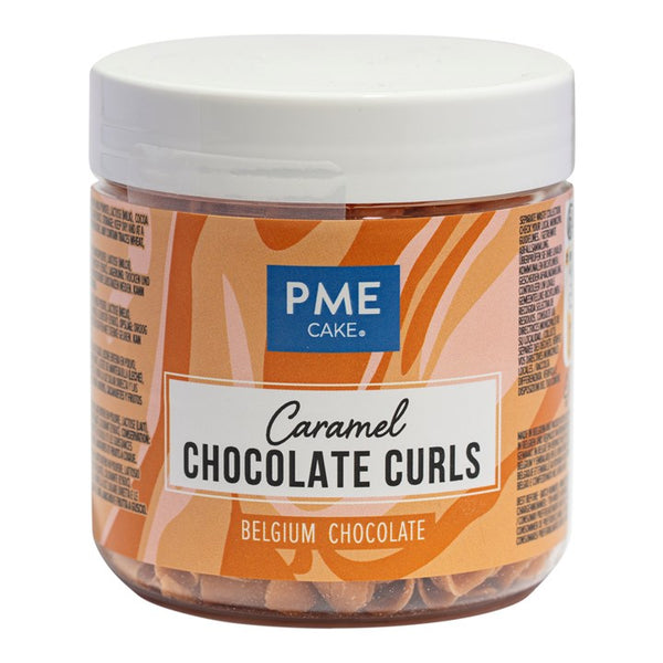 Caramel Chocolate Curls 3oz (85g)