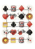 Casino Edible Toppers - (20 Toppers)