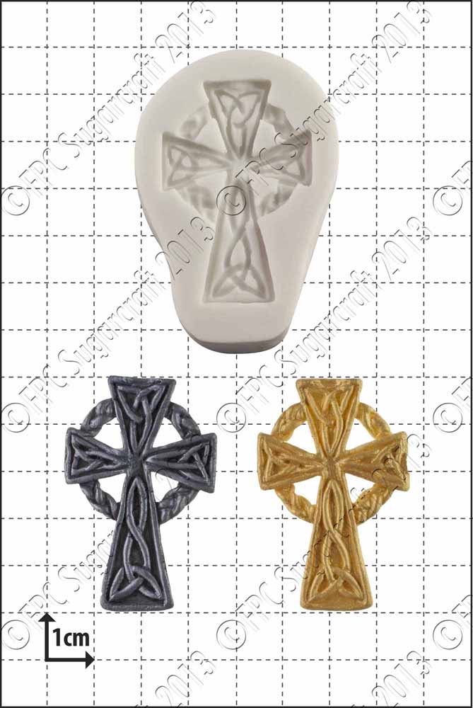 Celtic Cross Mould FPC C027