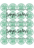 Celtic  Edible Toppers - (20 Toppers)