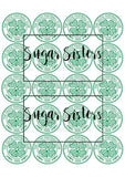 Celtic  Edible Toppers - (20 Toppers)