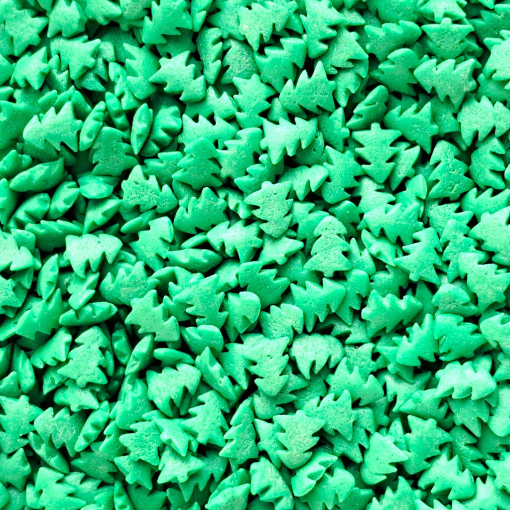 SUGAR SISTERS - Green Christmas Tree Confetti 60g