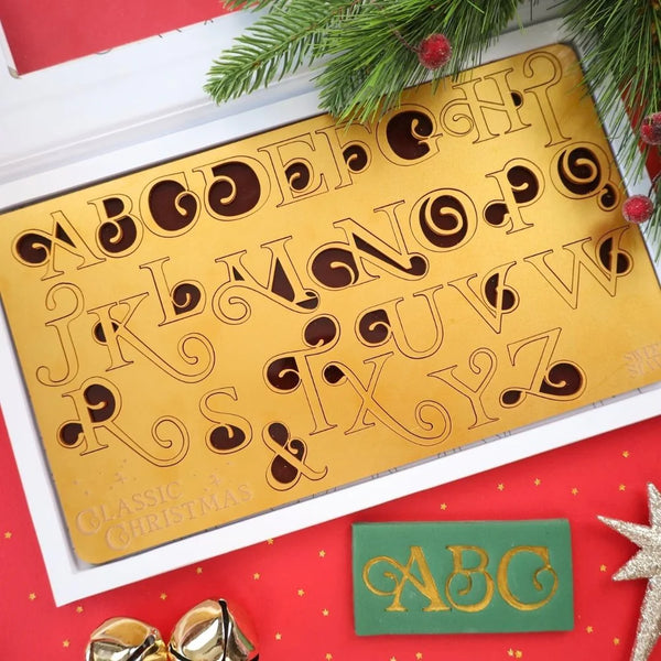 Classic Chrismas Uppercase SWEET STAMP