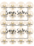 Confirmation Chalice Neutral  Edible Toppers - (20 Toppers)