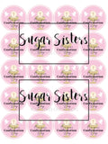 Confirmation Chalice Pink  Edible Toppers - (20 Toppers)