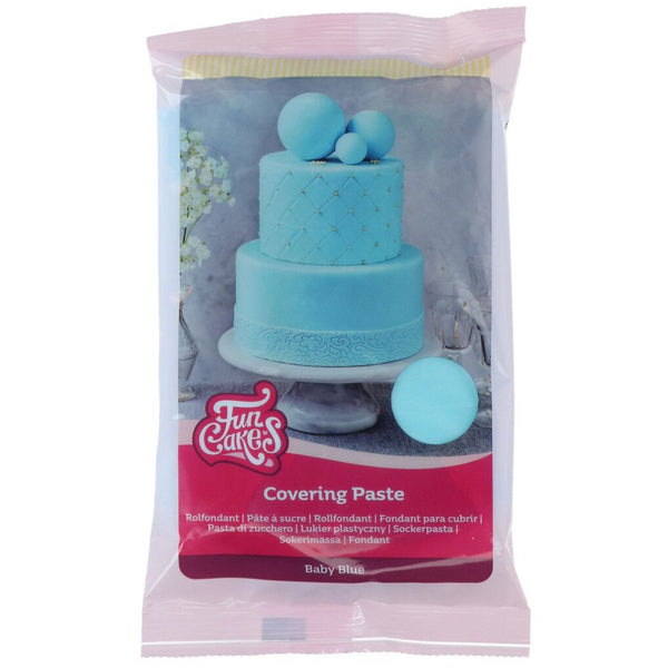 FUNCAKES Covering Paste Baby Blue 500g