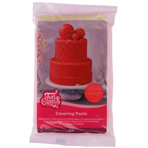 FUNCAKES Covering Paste Red 500g