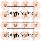 Cute Deer Edible Toppers - (20 Toppers)