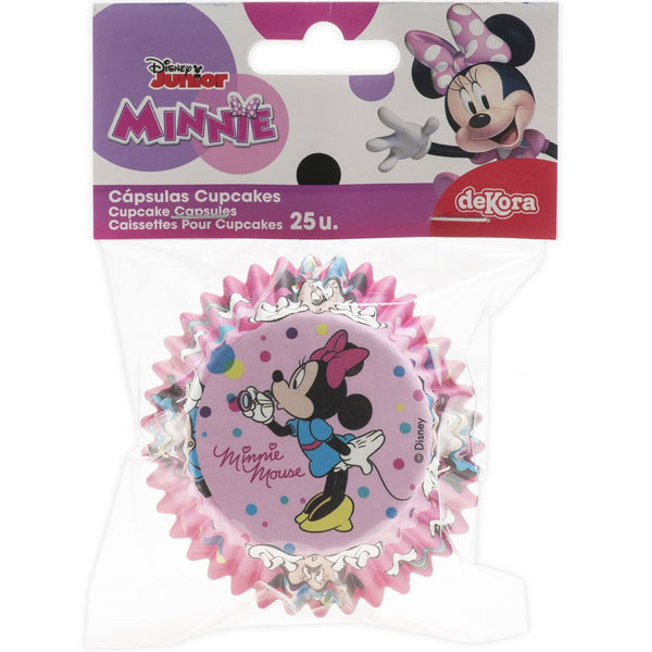 Minnie Mouse Cupcake Cases Pk 25