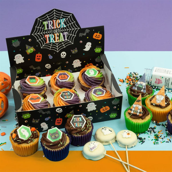 Trick or Treat Cupcake Box 6s / 12s