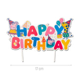 Happy Birthday Cake Topper - Peppa Pig