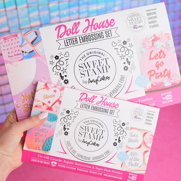 Dollhouse  Medium  Uppercase, Lowercase, Numbers and Symbols SWEET STAMP