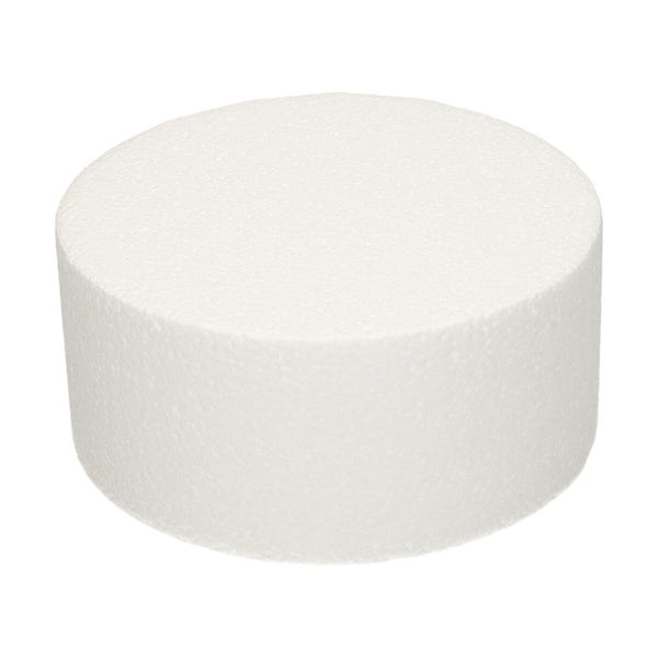 6" Round Straight Edged Dummy x 3" High (15 cm X 7 cm)