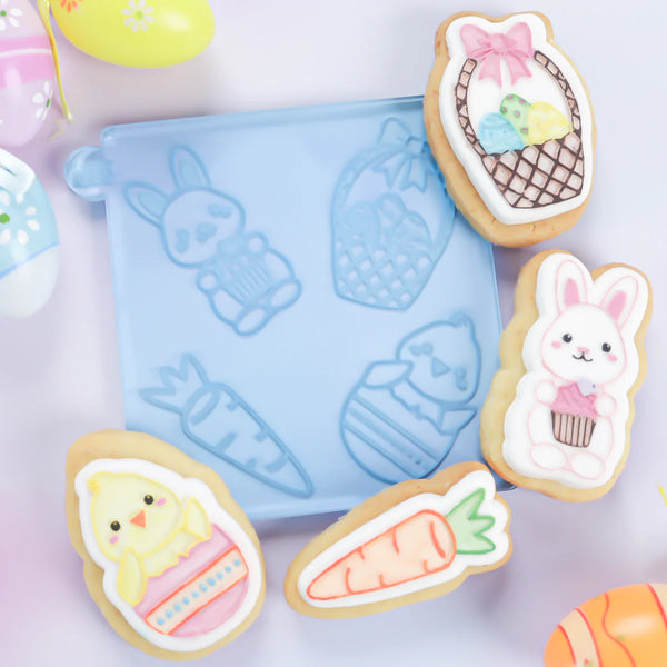 Easter Peeps Stamp n Cut  SWEETSTAMP