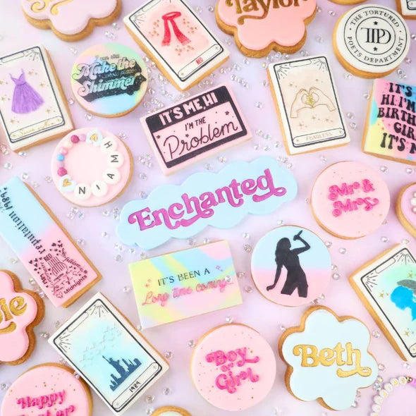 Enchanted - Uppercase, Lowercase, Numbers & Symbols SWEET STAMP