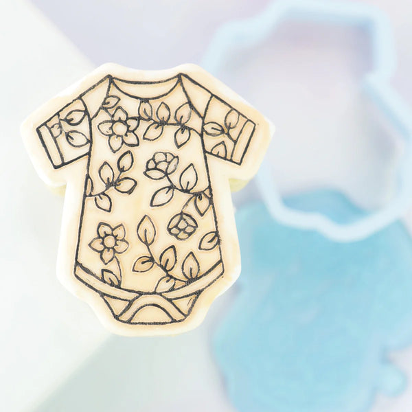Floral Baby Gro Stamp n Cut - SWEET STAMP