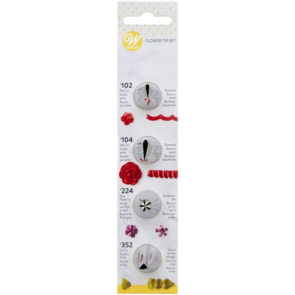Wilton Flower and Leaf Tip Set