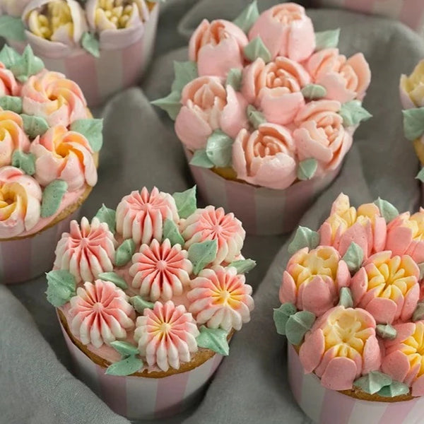 Patisse Decorating Tips Flowers Set 6