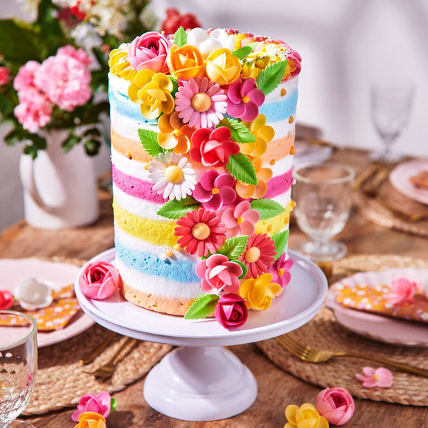 Edible Wafer Flowers Rose Pk 6