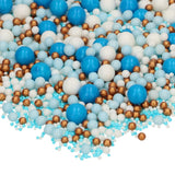 Blue Celebration Soft Pearls Mix 80g - FUNCAKES