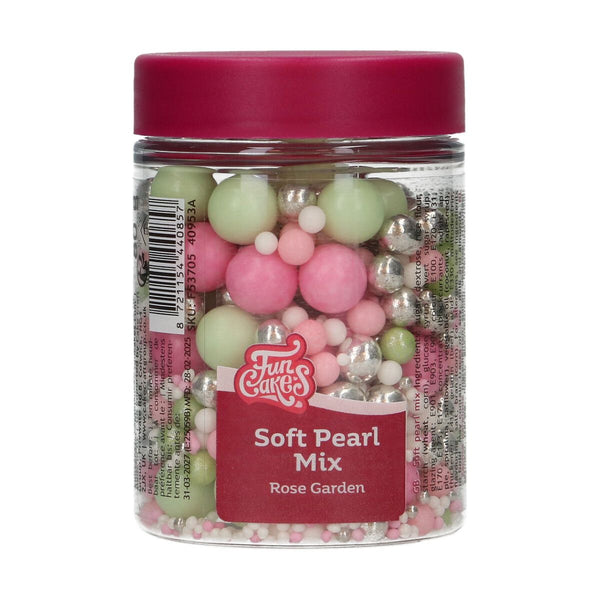 Rose Garden  Soft Pearls Mix 80g - FUNCAKES