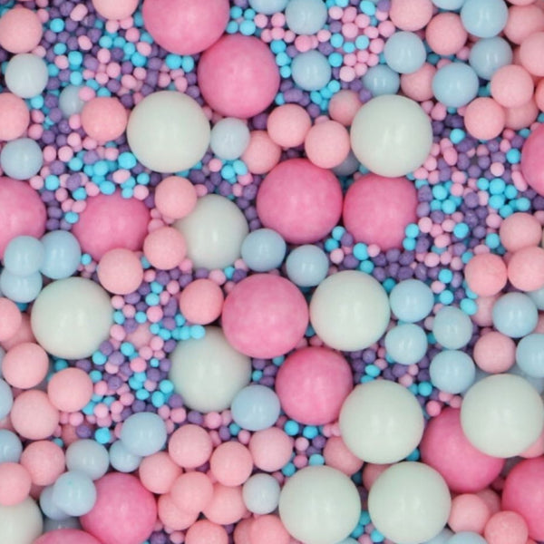 Bubblegum Pop Soft Pearls Mix 80g - FUNCAKES