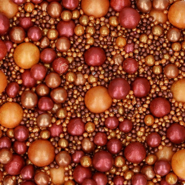 Golden Passion Luxury Soft Pearls Mix 80g - FUNCAKES