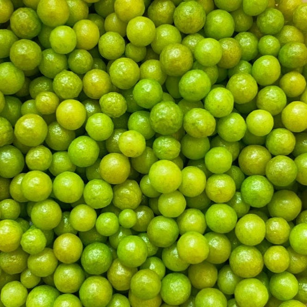 SUGAR SISTERS - Glimmer Pearls Lime Green  80g