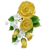145mm Gold Sugar Flower Spray