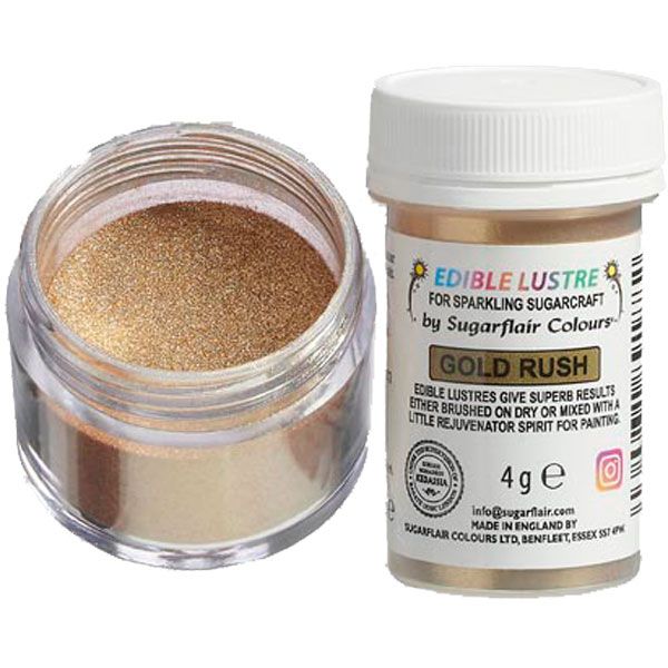 Gold Rush Lustre Dust Sugarflair 4g