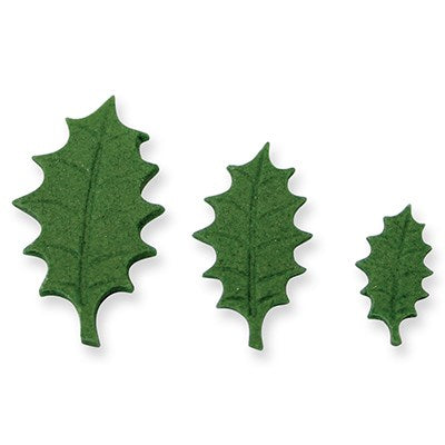 Veined Holly Leaf Plunger Cutter Set 3 PME