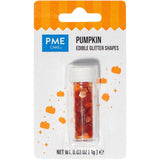 Orange Pumpkin Edible Sprinkle Shapes 1g