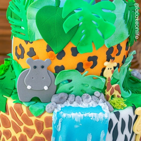 FMM Mummy and Baby Hippo  Cutters Set 4