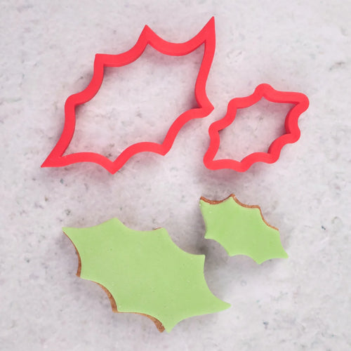 Holly Leaf Cutter  Set 2- SWEETSTAMP