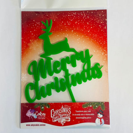 Gold Merry Christmas Sign Each