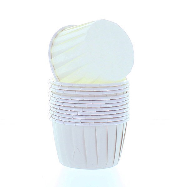 Cupcake Baking Cups Ivory Pk 12