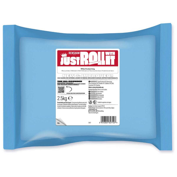 Renshaw "Just Roll with" It White SugarPaste 2.5Kg
