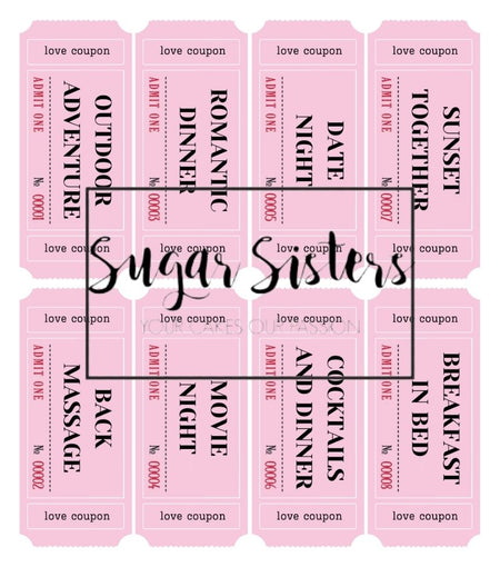 Pink Sugar Hearts Pk 8