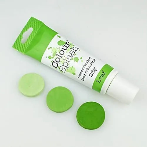 Leaf Green Colour Splash Gel Paste 25g