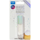 White Crystal  Edible Iridescent  Glitter 3g - MAGIC SPARKLES