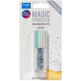 Silver Edible Iridescent  Glitter 3g - MAGIC SPARKLES