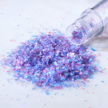 Light Gold Glitter Dust POWDER PUFF 10g