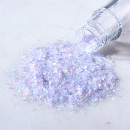Light Gold Glitter Dust POWDER PUFF 10g