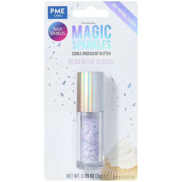 Head in the Clouds Edible Iridescent  Glitter 3g - MAGIC SPARKLES