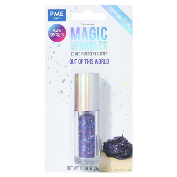 Out of this World Edible Iridescent  Glitter 3g - MAGIC SPARKLES